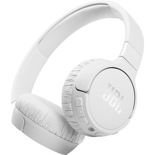 Bluetooth-гарнитура JBL Tune 660 NC White (JBLT660NCWHT) фото в интернет магазине WiseSmart.com.ua