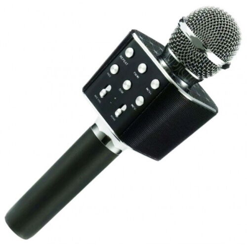 Беспроводной караоке микрофон WSTER WS-1688 Black (320465952) фото в интернет магазине WiseSmart.com.ua