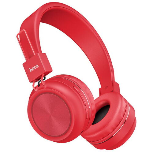 Bluetooth наушники HOCO W25 Красный 1068054 фото в интернет магазине WiseSmart.com.ua