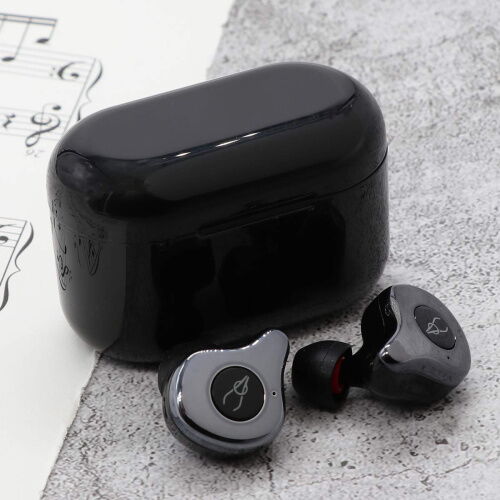Беспроводные Bluetooth наушники Sabbat E12 Ultra Gunmetal c поддержкой aptX Черный (hpsabe12ultgunm) фото в интернет магазине WiseSmart.com.ua