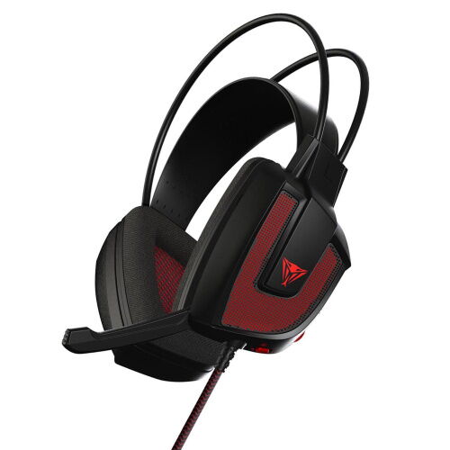 Гарнитура Patriot Viper V360 Virtual 7.1 Headset Black/Red (PV3607UMLK) фото в интернет магазине WiseSmart.com.ua