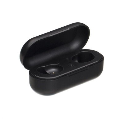 Беспроводная гарнитура DeepBass TWS Q02 Bluetooth стерео наушники Чёрные фото в интернет магазине WiseSmart.com.ua