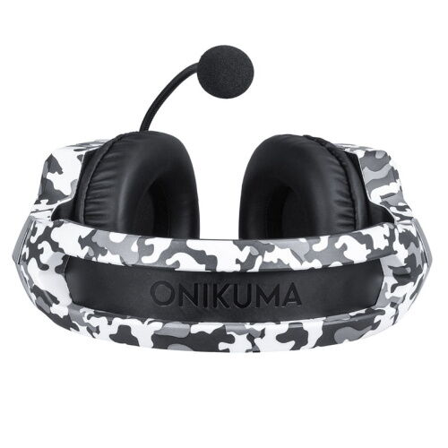 Наушники Проводные с микрофоном ONIKUMA K8 1+2/3.5мм + USB Camouflage Grey фото в интернет магазине WiseSmart.com.ua