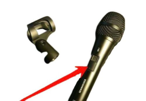 Микрофон ручной динамический для выступлений на сцене B.U.M. MHZ DM XS1 фото в интернет магазине WiseSmart.com.ua