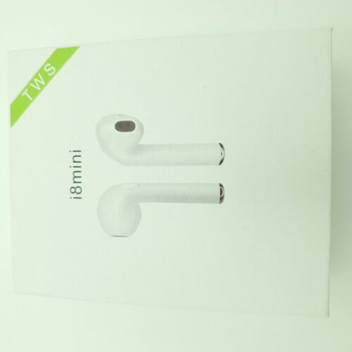 Беспроводные наушники с кейсом Bluetooth гарнитура HBQ i8 Mini Белые фото в интернет магазине WiseSmart.com.ua