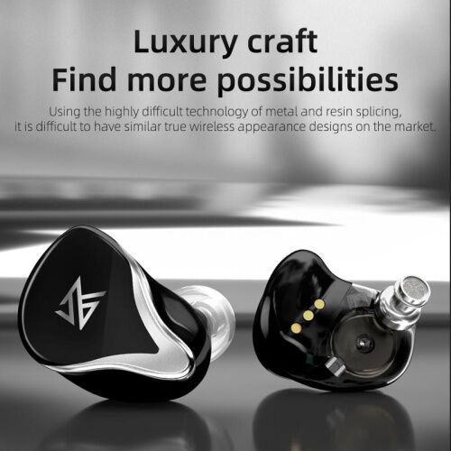 Беспроводные Bluetooth наушники KZ Z3 с поддержкой aptX (Черный) фото в интернет магазине WiseSmart.com.ua