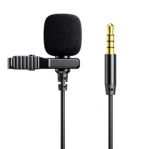 Микрофон петличный Joyroom JR-LM1, 3м, черный фото в интернет магазине WiseSmart.com.ua