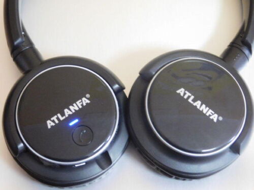 Накладные Bluetooth наушники Atlanfa AT-7612 Черные фото в интернет магазине WiseSmart.com.ua