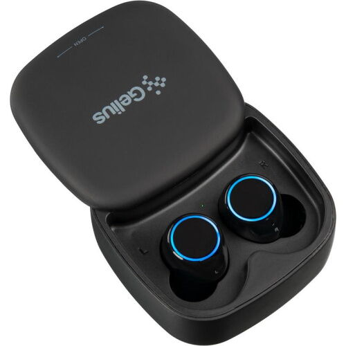 Наушники Stereo Bluetooth Headset Gelius Pro Twins Gemini 2 HBT-025 Black (00000078089) фото в интернет магазине WiseSmart.com.ua