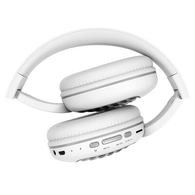 Bluetooth наушники Hoco W23 Белый 1068053 фото в интернет магазине WiseSmart.com.ua