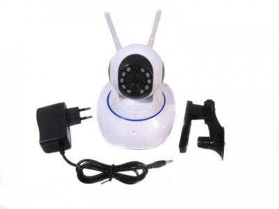 IP камера беспроводная поворотная WiFi microSD HLV 6030 фото в интернет магазине WiseSmart.com.ua