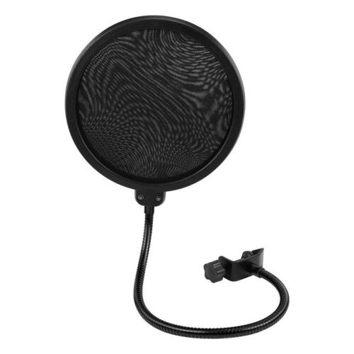 Микрофон студийный конденсаторный HLV Music D.J. M-800 со стойкой и ветрозащитой Gold (111714) фото в интернет магазине WiseSmart.com.ua