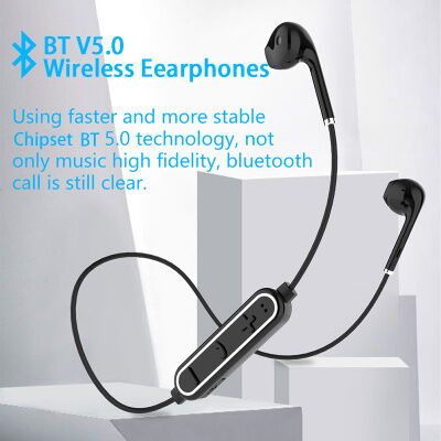 Беспроводные наушники вкладыши Bluetooth 5.0 спортивная TWS гарнитура для телефона смартфона ноутбука SomicTone A1 Black фото в интернет магазине WiseSmart.com.ua