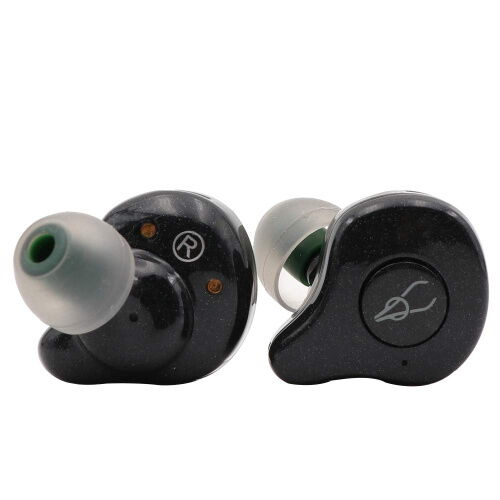 Беспроводные Bluetooth наушники Sabbat E12 Ultra Glitter Dark c поддержкой aptX (Black-Jade) фото в интернет магазине WiseSmart.com.ua