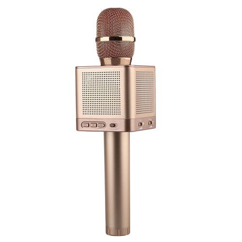 Караоке микрофон MicGeek Q10s+ Розовое золото Оригинал (05) фото в интернет магазине WiseSmart.com.ua