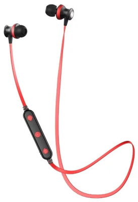 Беспроводные Bluetooth наушники Awei B990BL, красные фото в интернет магазине WiseSmart.com.ua