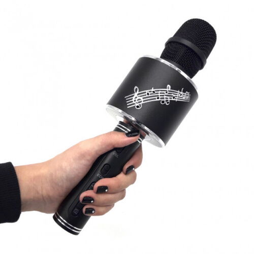 Беспроводной караоке микрофон 2 в 1 Magic Karaoke YS-66 Black фото в интернет магазине WiseSmart.com.ua