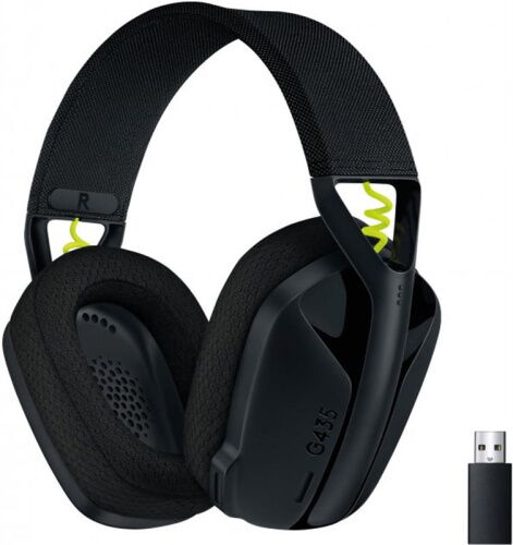 Bluetooth-гарнитура Logitech G435 Wireless Black (981-001050) фото в интернет магазине WiseSmart.com.ua