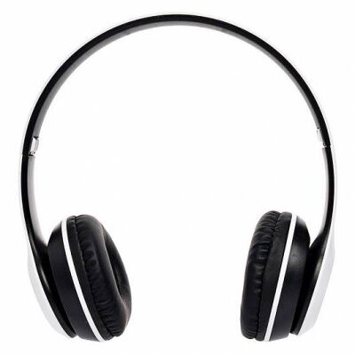 Беспроводные наушники Bluetooth Wireless Headset MDR P47 Black White фото в интернет магазине WiseSmart.com.ua