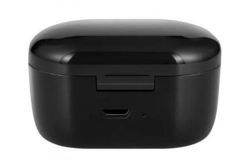 Bluetooth-наушники вакуумные, беспроводные TWS A6 с зарядным кейсом Черные фото в интернет магазине WiseSmart.com.ua