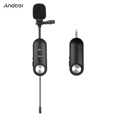 Беспроводной петличный микрофон Andoer BM-02 для телефона | смартфона, до 20 метров фото в интернет магазине WiseSmart.com.ua