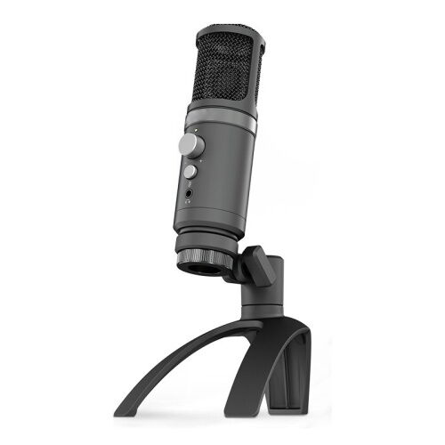 Конденсаторный микрофон студийный Manchez RE1000 со штативом USB Grey (3_00991) фото в интернет магазине WiseSmart.com.ua