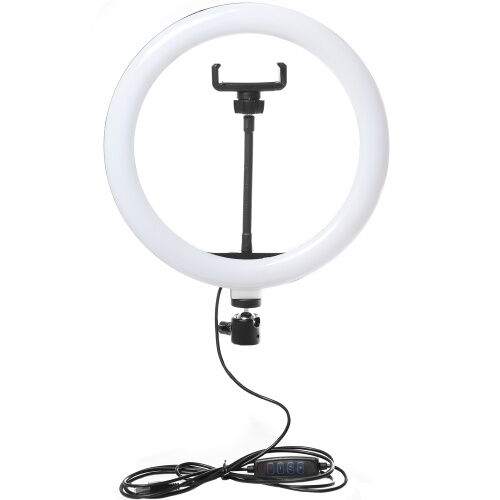 Набор блогера 4в1 Ring-fill-light Кольцевая лампа диаметром 26см с мини штативом+Микрофон петличка+Bluetooth Пульт фото в интернет магазине WiseSmart.com.ua