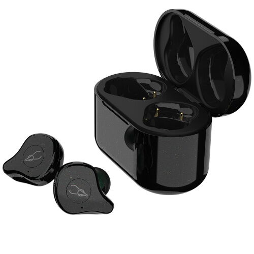 Беспроводные Bluetooth наушники Sabbat E12 Ultra Glitter Dark c поддержкой aptX (Black-Jade) фото в интернет магазине WiseSmart.com.ua