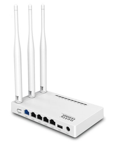 Беспроводной маршрутизатор Netis MW5230 (N300, 4xFE LAN, 1xFE WAN, USB 2.0 для 3G/4G модемов, 3 антенны) фото в интернет магазине WiseSmart.com.ua