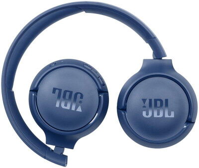 Bluetooth-гарнитура JBL Tune 510BT Blue (JBLT510BTBLUEU) фото в интернет магазине WiseSmart.com.ua