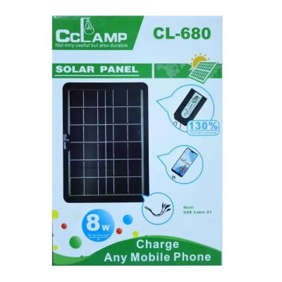 Солнечная панель CLl-680 8417 с USB фото в интернет магазине WiseSmart.com.ua