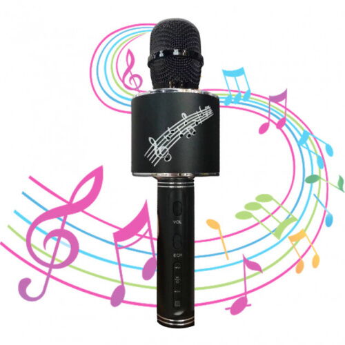 Беспроводной караоке микрофон 2 в 1 Magic Karaoke YS-66 Black фото в интернет магазине WiseSmart.com.ua