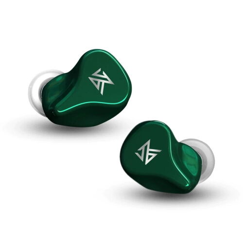 Беспроводные Bluetooth наушники KZ Z1 с кейсом для зарядки (Зеленый) фото в интернет магазине WiseSmart.com.ua