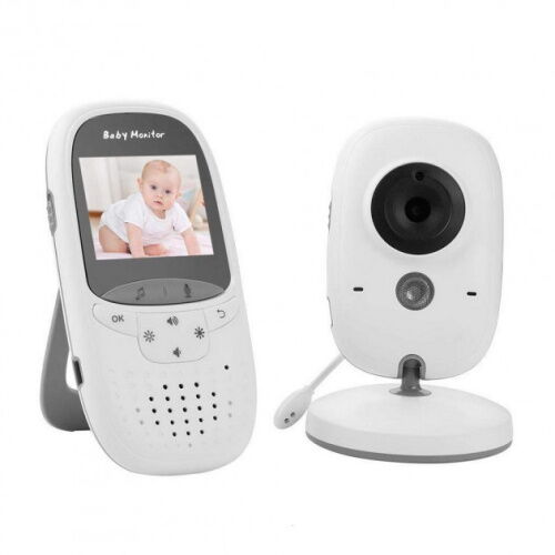 Видеоняня цифровая с монитором, датчиком температуры Baby Monitor VB602 фото в интернет магазине WiseSmart.com.ua