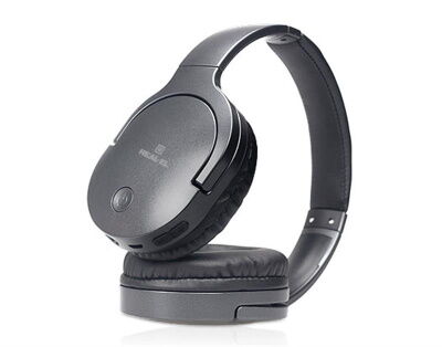 Bluetooth-гарнитура REAL-EL GD-855 Black (EL124100026) фото в интернет магазине WiseSmart.com.ua