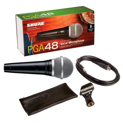 Микрофон вокальный Shure PGA48-QTR фото в интернет магазине WiseSmart.com.ua