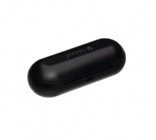 Наушники беспроводные Bluetooth Celebrat TWS W5 в кейсе Черные фото в интернет магазине WiseSmart.com.ua