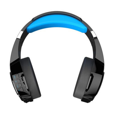 Беспроводные геймерские наушники Kotion Each G9000BT 7.1 Stereo Sound (Черно-синий) фото в интернет магазине WiseSmart.com.ua