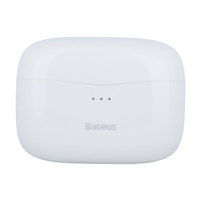 Стерео гарнитура Baseus TWS NGS2 Hi-Fi ANC Bluetooth V5.0 Type C 480 mAh Белый фото в интернет магазине WiseSmart.com.ua